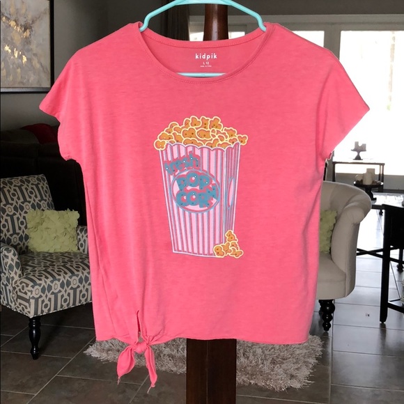 Girls “pop corn” shirt - Picture 1 of 3